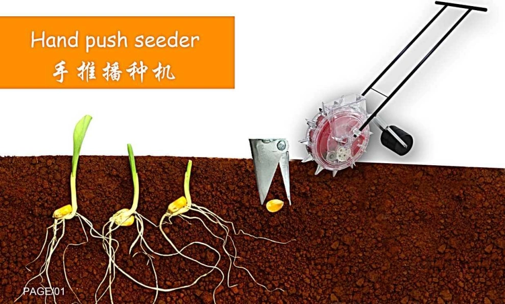 Factory Direct Supply Hand Push Corn Seeder and Manual Bean Seeder Seed Planting Machine Planter