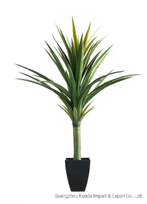 Precio al por mayor planta falsa decoración del hogar Artificial planta de bonsái de sisal planta del siglo Agave